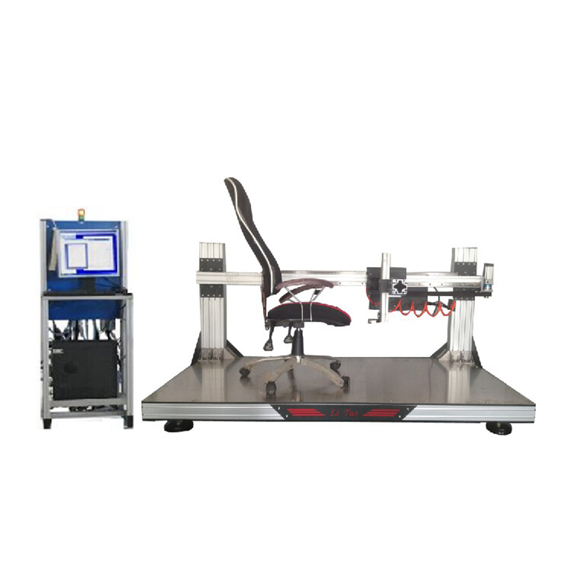 Office chair rolling and sliding resistance testing machine