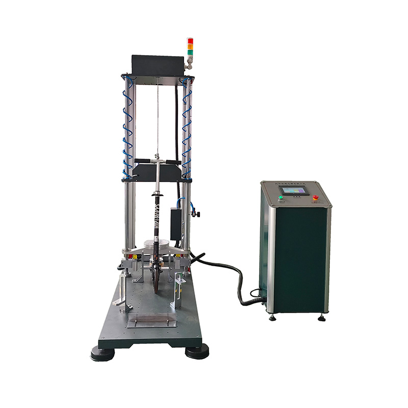 Roller skating shoe vertical impact testing machine
