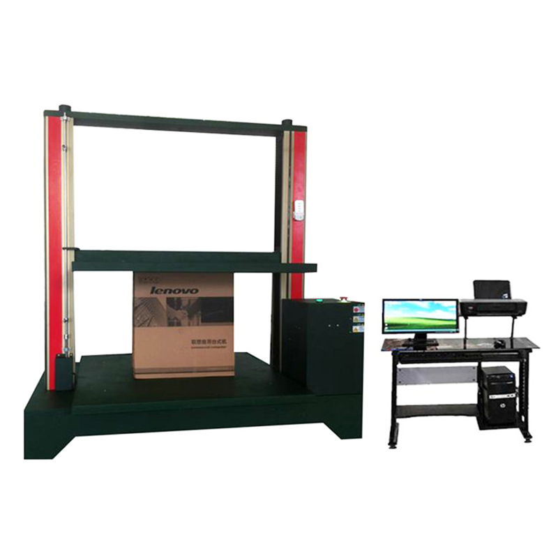 Microcomputer carton compression testing machine